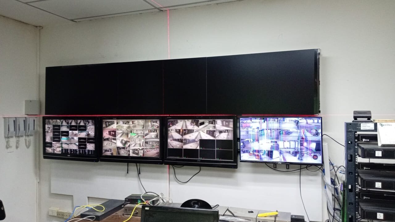 Sala de monitoreo del Hospital de Clínicas